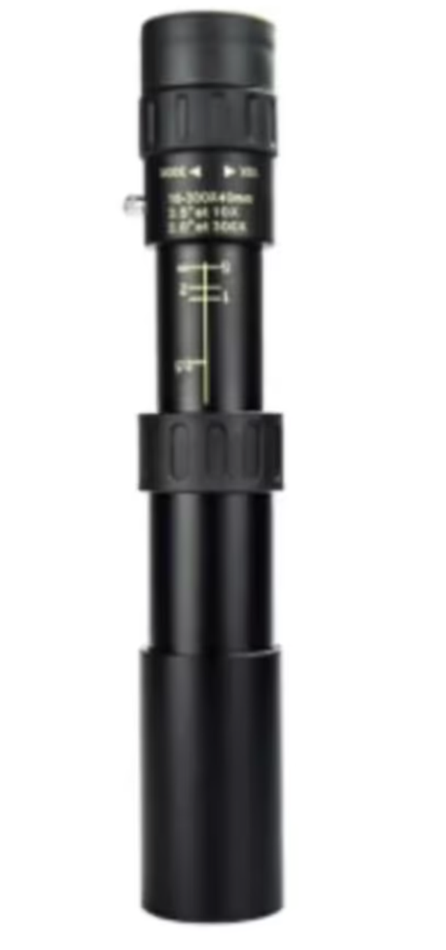 Compacte zoom telescoop verrekijker 300x40 met Bak4 lens