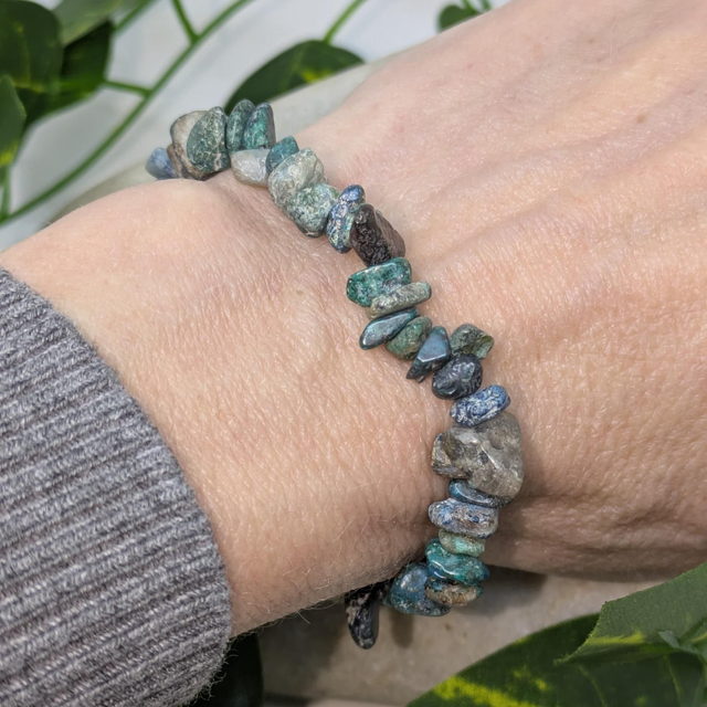 Bracelet "Chrysocolle" baroque BR-212