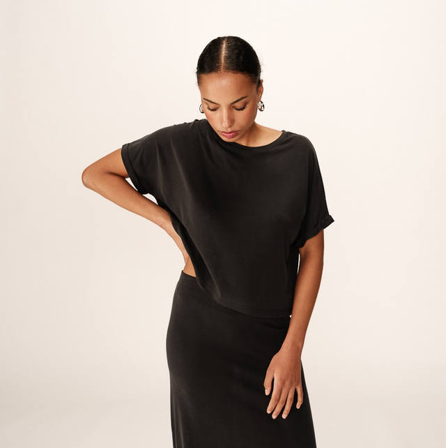 Soft Modal T-Shirt Anthracite 