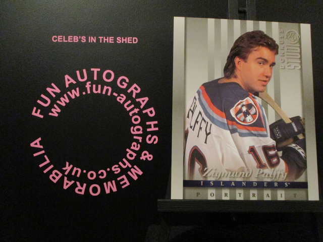 Zigmund Palffy - NFL 1997 Donruss Studio Ice Hockey Original 10x8 Trading Card #31 (B)