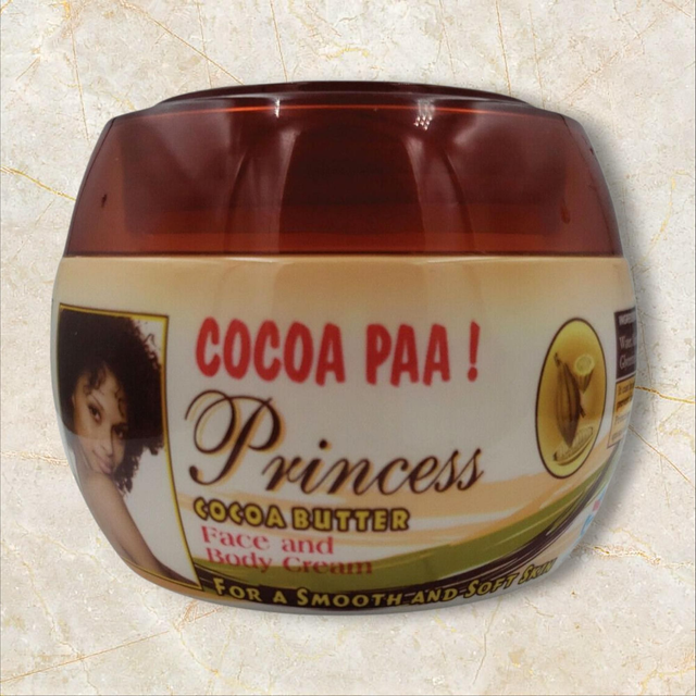 Princess Cocoa Butter Face & Body Cream – 260g | Moisturising & Smoothing


