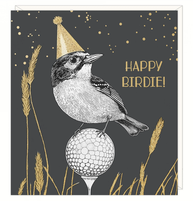 Happy Birdie Greetings Card