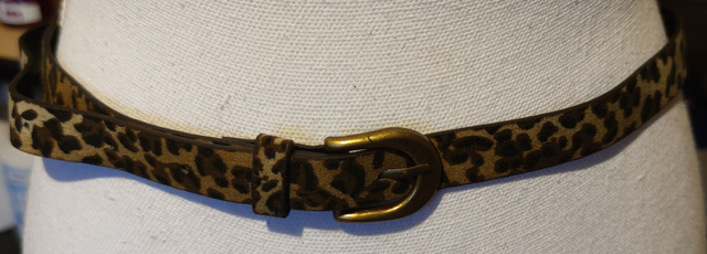 Ceinture léopard 85 cm 