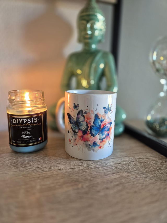 Mug &quot; Papillon &quot;