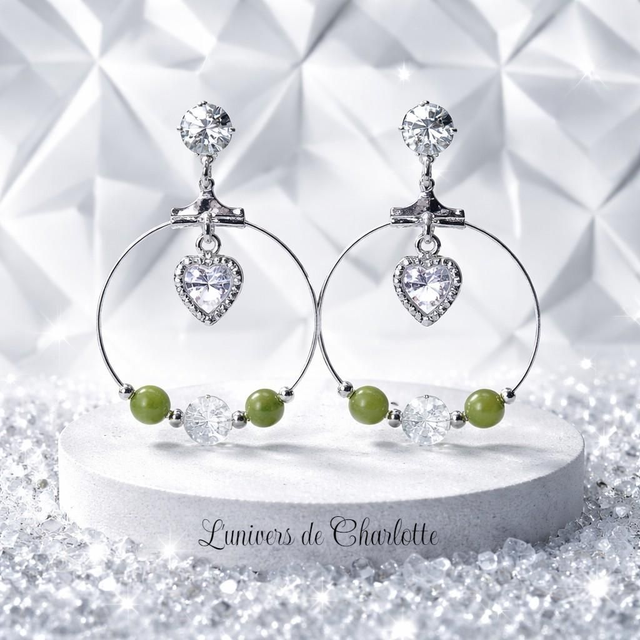 Boucles d'oreilles "Serpentine" BO-167