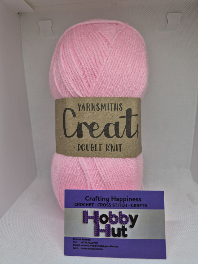 Yarnsmiths Create DK - 100g - Candyfloss Pink