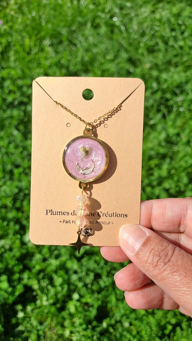 Collier Coeur de Lune