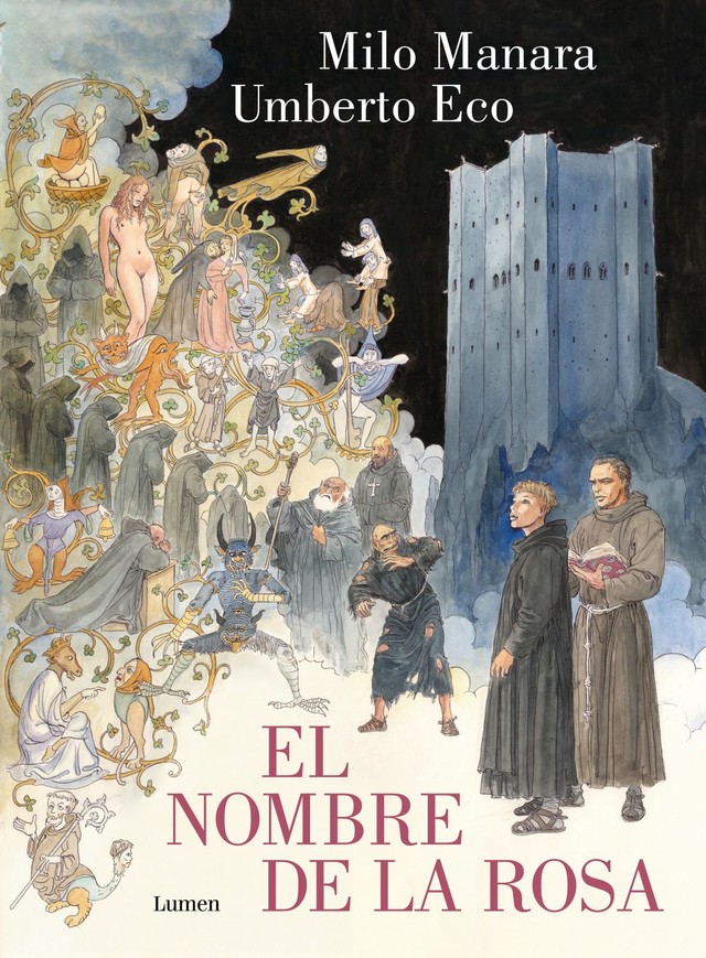 El nombre de la rosa - Milo Manara, Umberto Eco