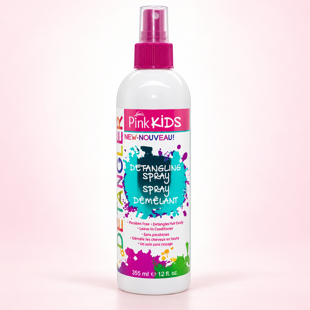 Luster’s Pink Kids Detangling Spray – Entwirrungsspray für Kinderhaar – 355 ml