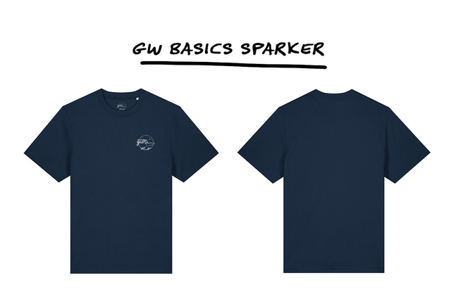 GW BASICS SPARKER TEE UNISEX BLUE