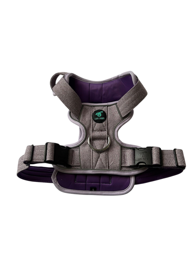 Tweed Harness - Purple