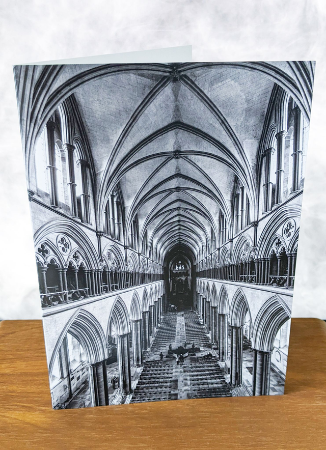 Salisbury Cathedral Blank Card