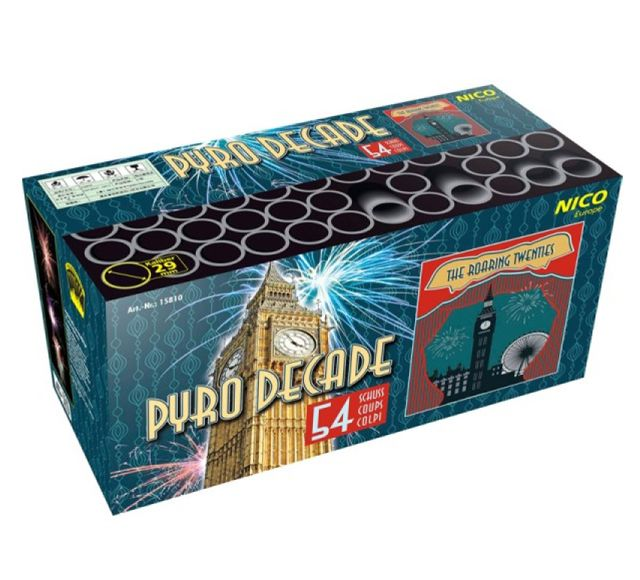 Pyro Decade 54 Schuss 2 Minuten