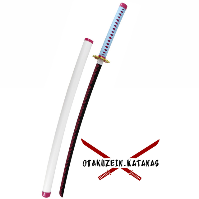 Katana S0252 de Demon Slayer empuñada por Kanroji Mitsuri