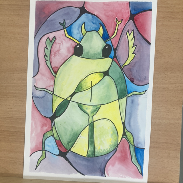Stained glass animals - class video
