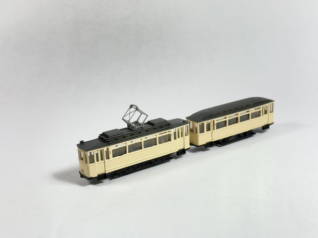 Chemnitzer Straßenbahn Triebwagen der Serie 2 - 21 TTm 1:120 