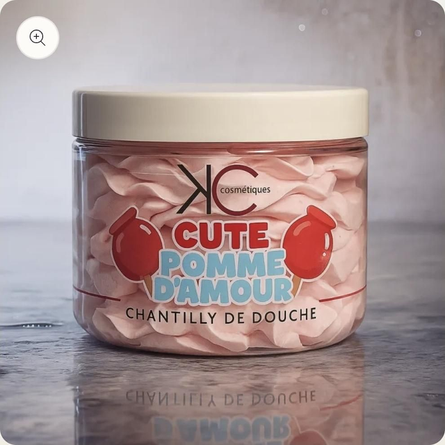 Chantilly de douche pomme d 'amour 