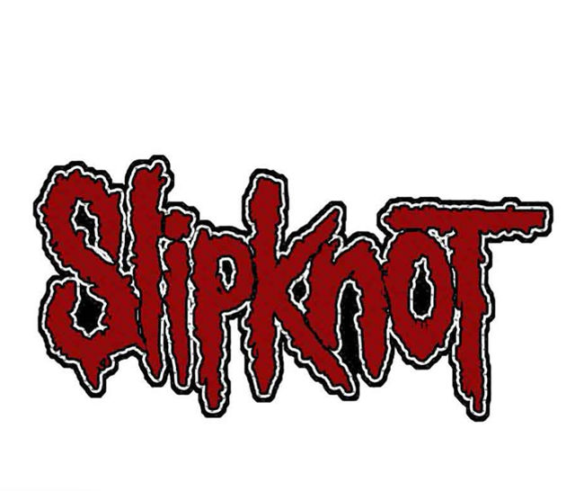 Slipknot Standard Patch: Logo Cut-Out