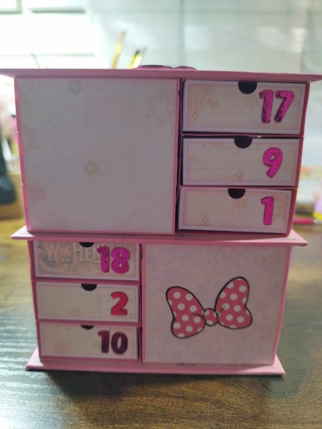 Calendrier de l'avent tour "Minnie"