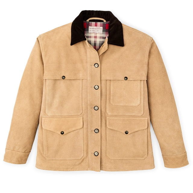 Filson Women’s Suede Leather Cruiser Tan