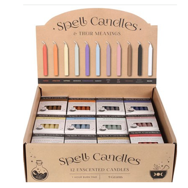 Spirit of Equinox Spell Candles Box of 12