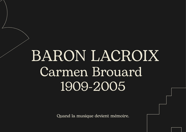Baron Lacroix de Carmen Brouard