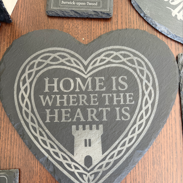 Heart Slate Board