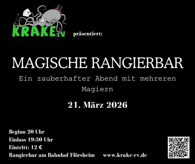 Magische Rangierbar, 21.03.2026