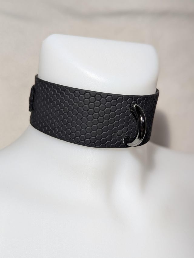 Collier "Thalie" noir 38mm🌱