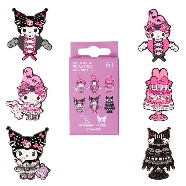 Loungefly: Sanrio My Melody & Kuromi Mystery Box Pin