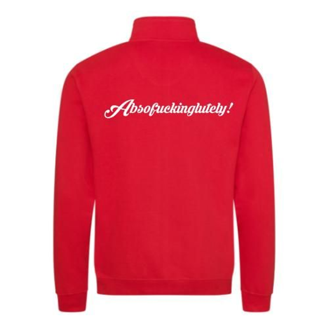 Absofuckinglutely Zip up sweat
