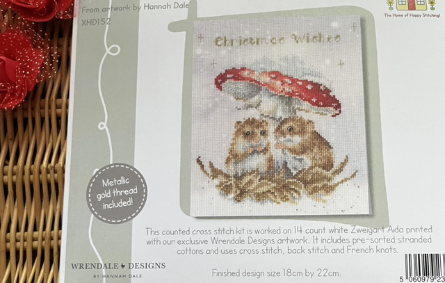 Bothy Threads Mushroom at the Inn - Hannah Dale cross stitch kit