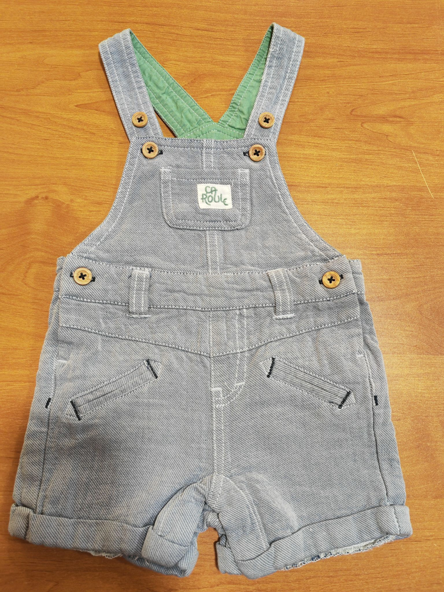 Salopette courte 9 mois