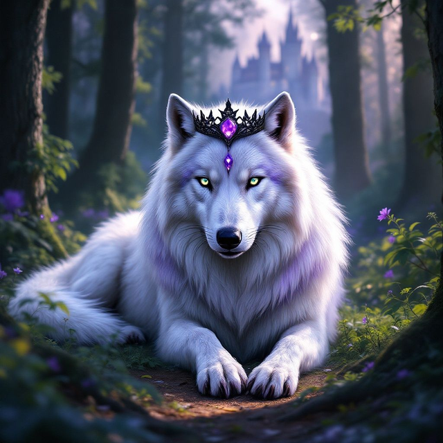 Princess White Wolf T-Shirt