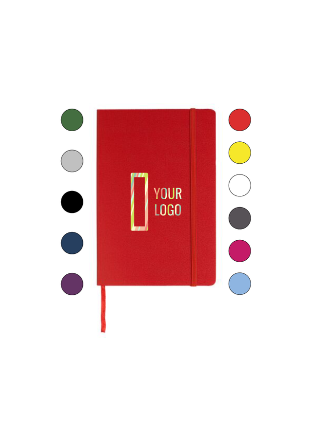 Classic Leather A5 hard cover notebook