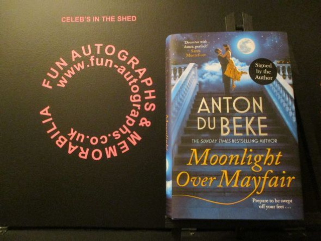 Anton Du Beke 'Moonlight Over Mayfair' Authentic Autographed Hardback Book