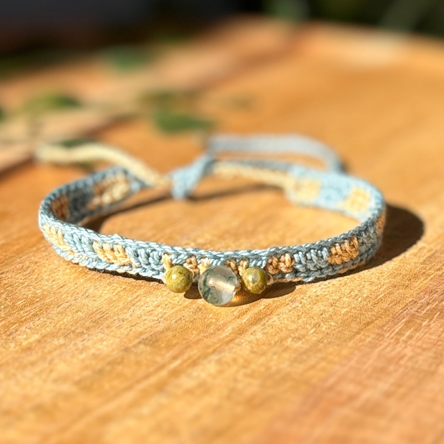 Agate mousse &amp; Unakite 