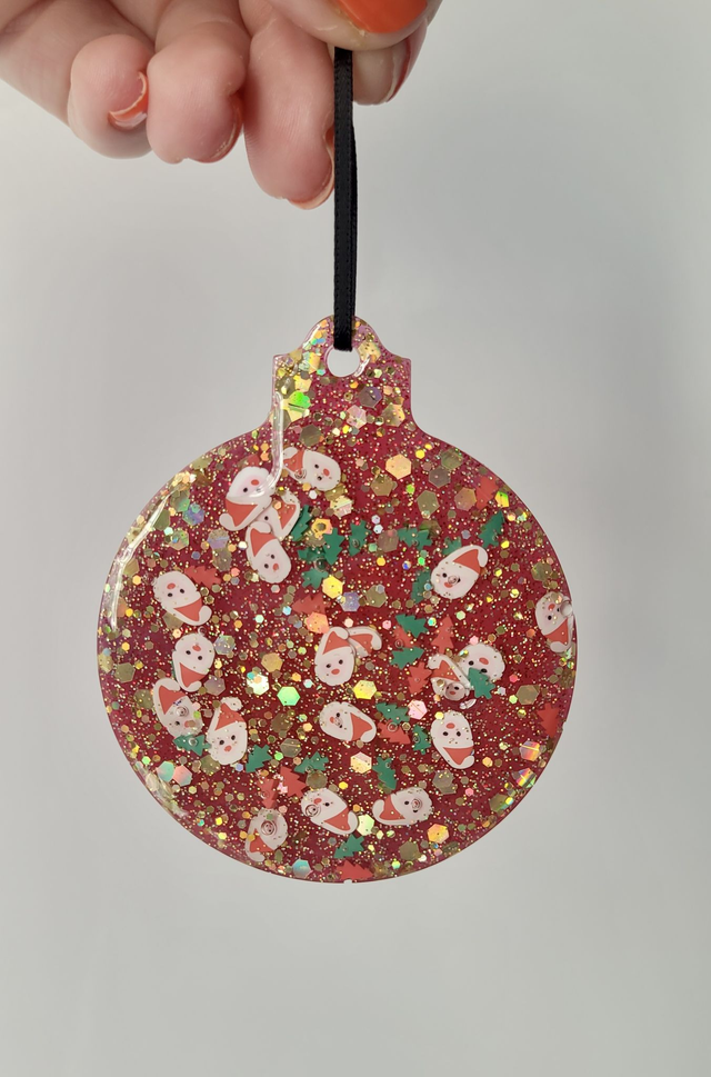 Christmas Tree Circular Baubles - Various Designs