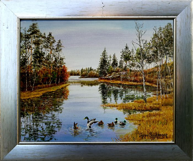 Sorsien piilopaikka (33x41 cm)