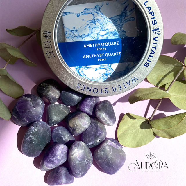 Wassersteine Amethyst Innerer Frieden 