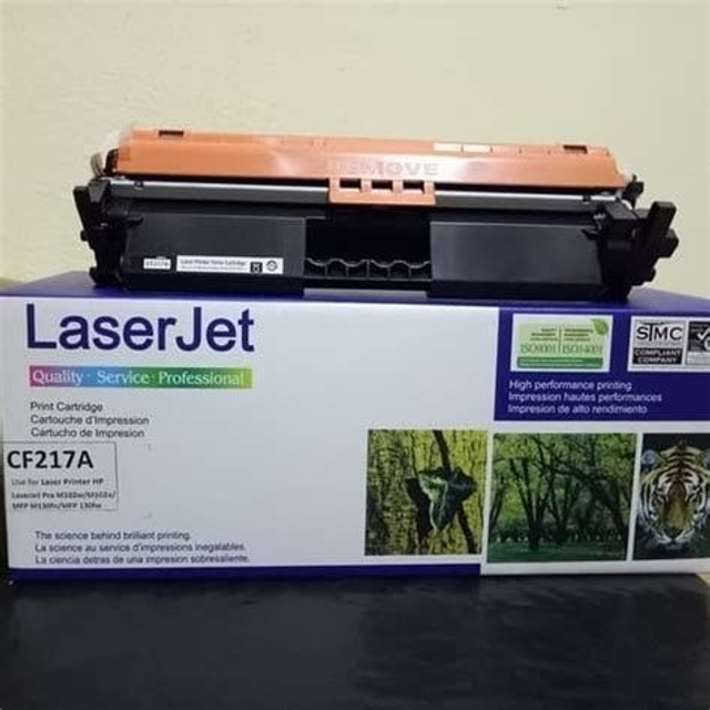 Toner Compatível CF217A Preto (Com Chip) - HP LaserJet Pro M102 / M130