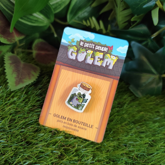 Pin's - Golem en Bouteille