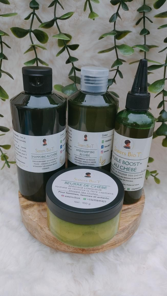 Gamme capillaire au chébé