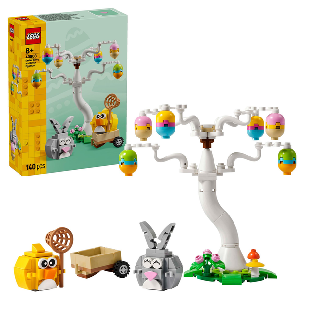 LEGO 40808 Iconic Osterhase und Ostereiersuche