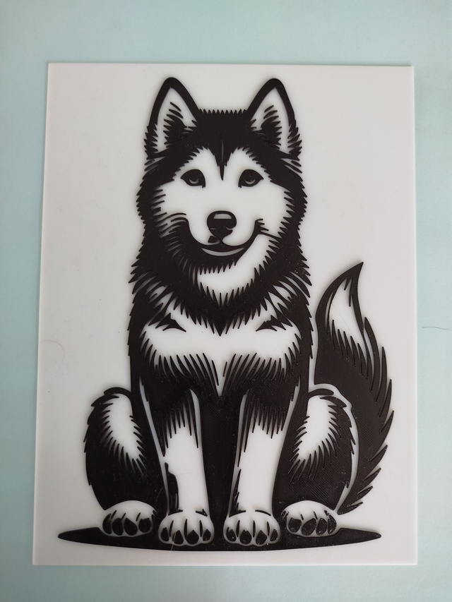 décoration murale chien