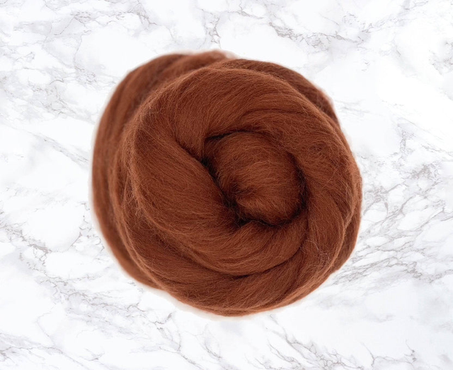 hazelnut 23 mic merino top  