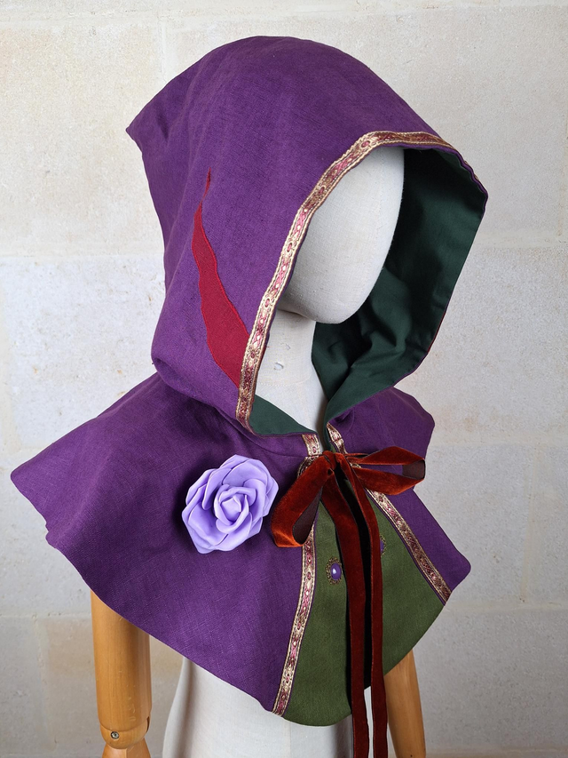 Capuchon en lin "Joker"