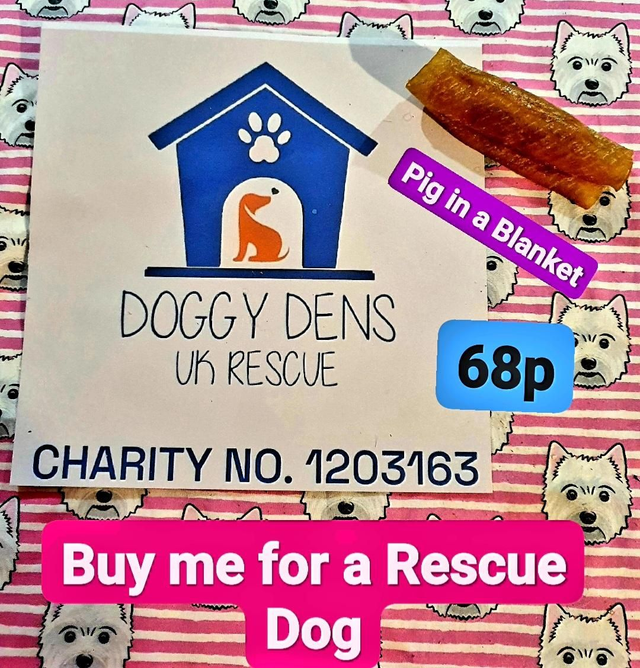 Pig in Blanket for Doggy Dens Uk 🐕🇬🇧❤