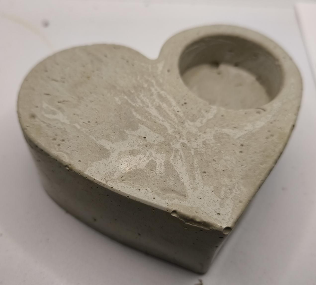 Teelichthalter Herzform 