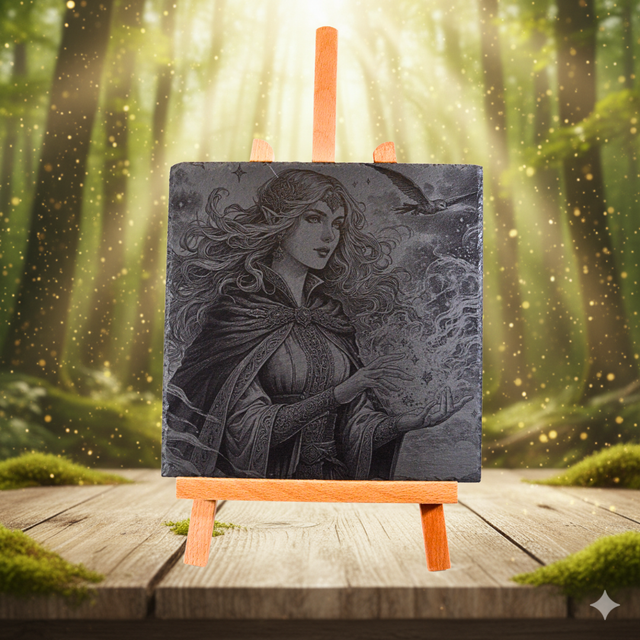 Magicienne Ardoise 25x25cm 